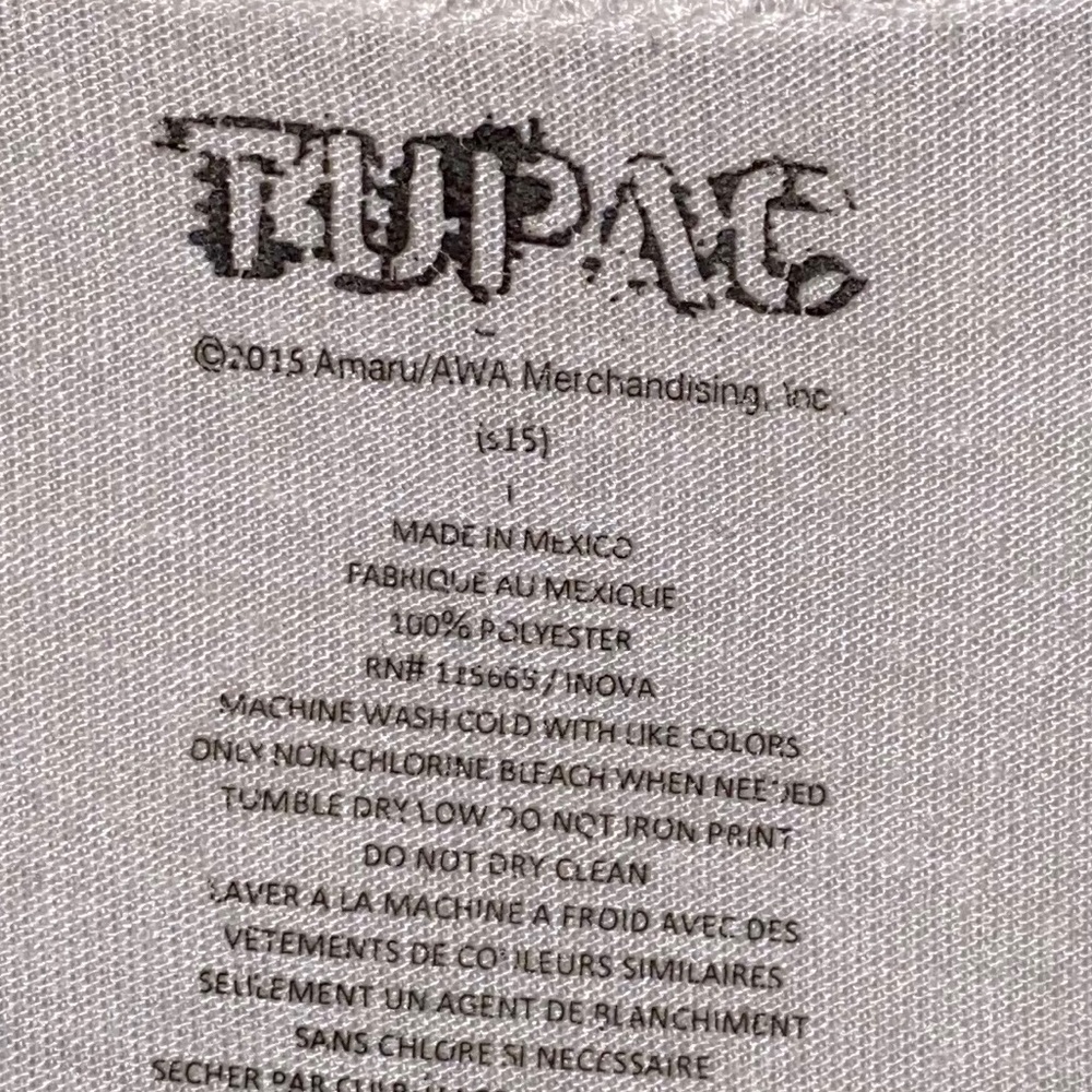 Tupac Tank Top - Picture 2 of 4